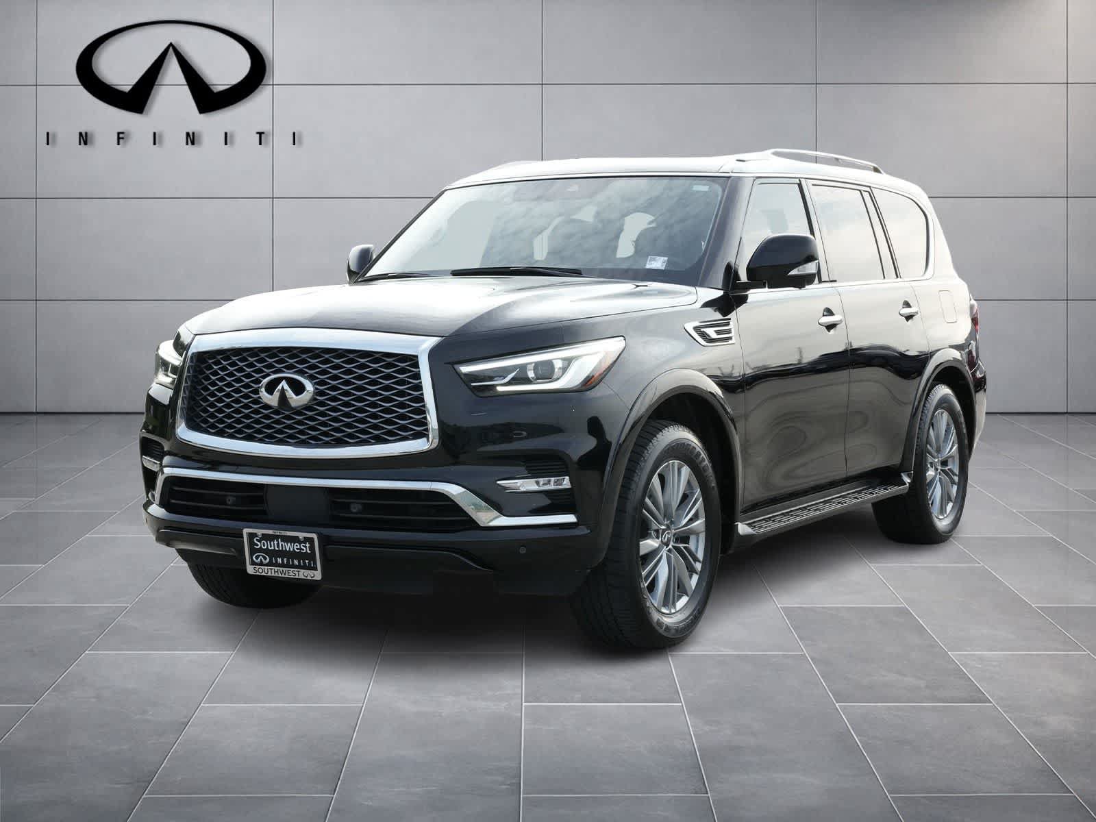 Certified 2023 INFINITI QX80 Luxe w/ Cargo Package RWD image 1