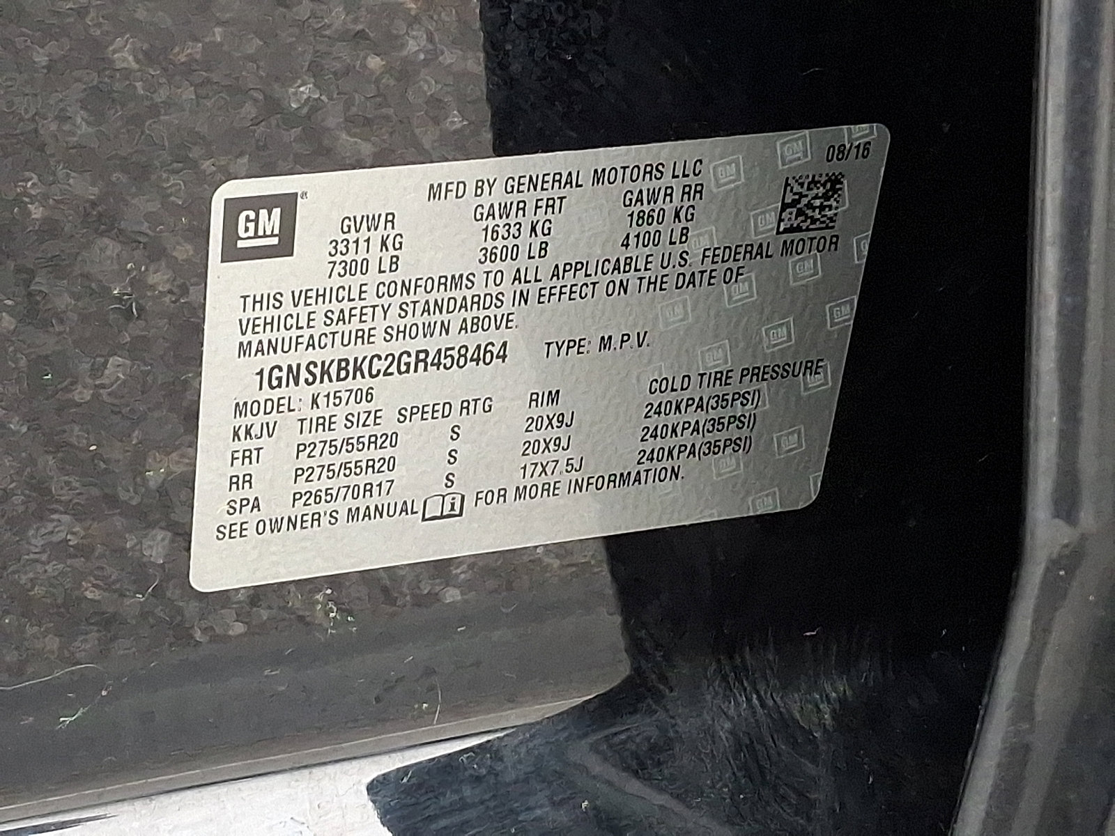 Used 2016 Chevrolet Tahoe LT image 30