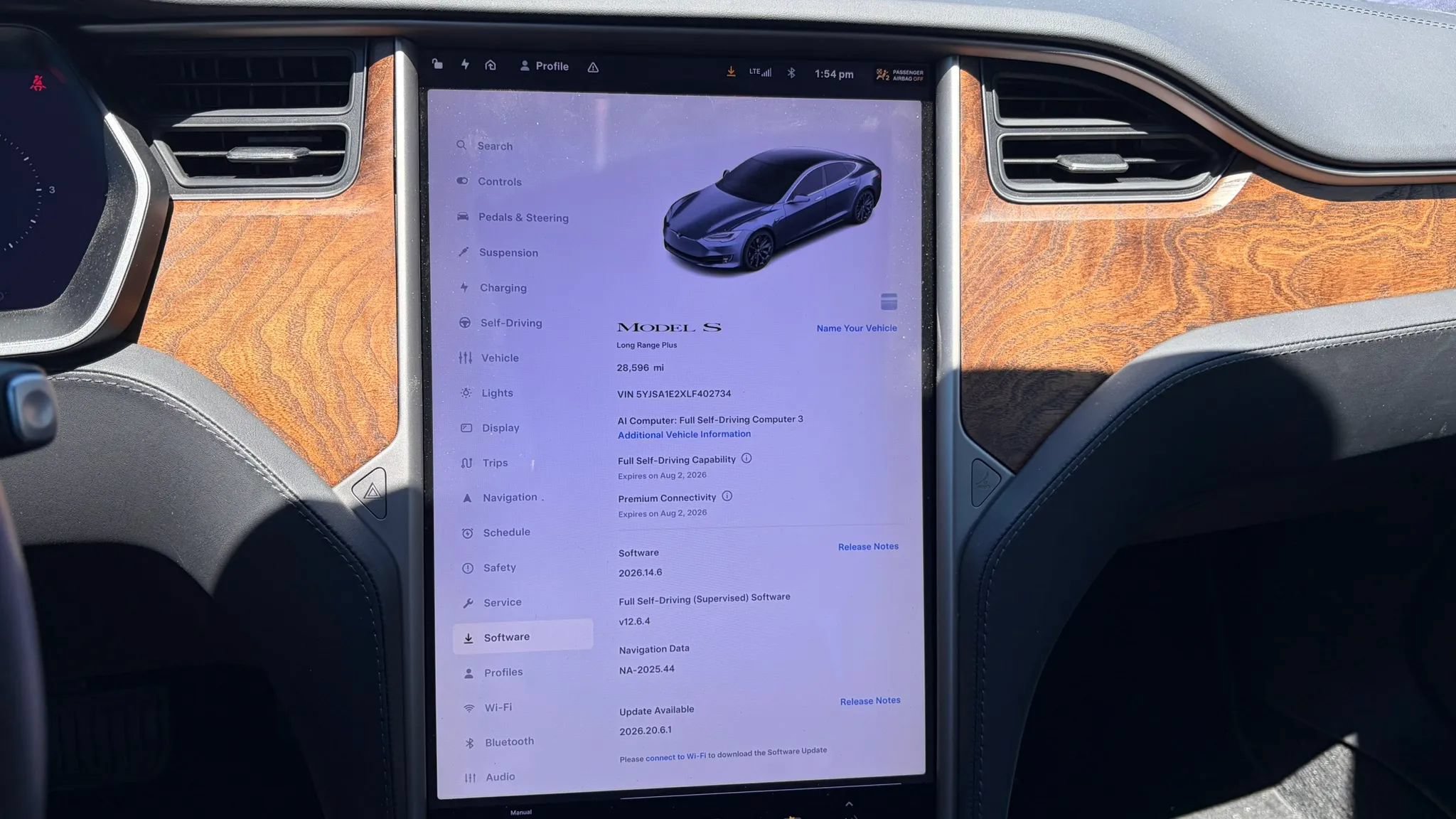 Used 2020 Tesla Model S Long Range Plus AWD/4WD image 9