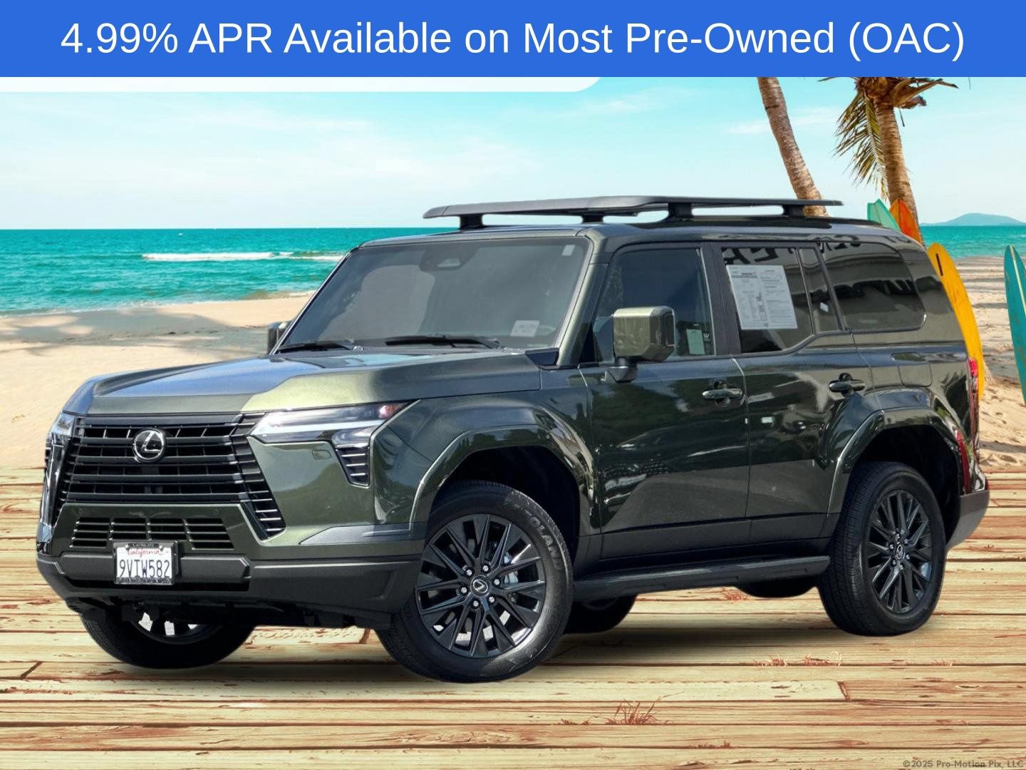 Used 2025 Lexus GX 550 w/ Accessory Package (31) AWD/4WD image 1