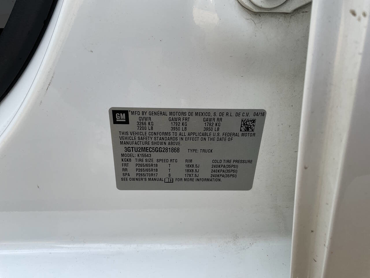 Used 2016 GMC Sierra 1500 SLE w/ SLE Value Package image 18