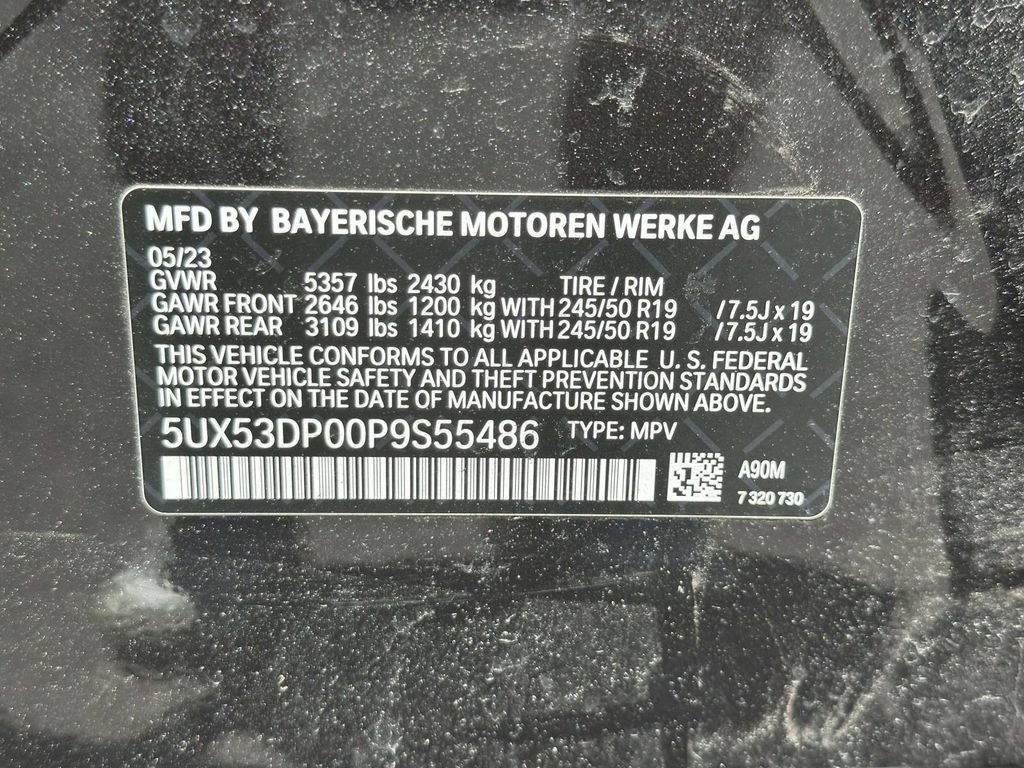 Used 2023 BMW X3 xDrive30i w/ M Sport Package AWD/4WD image 39