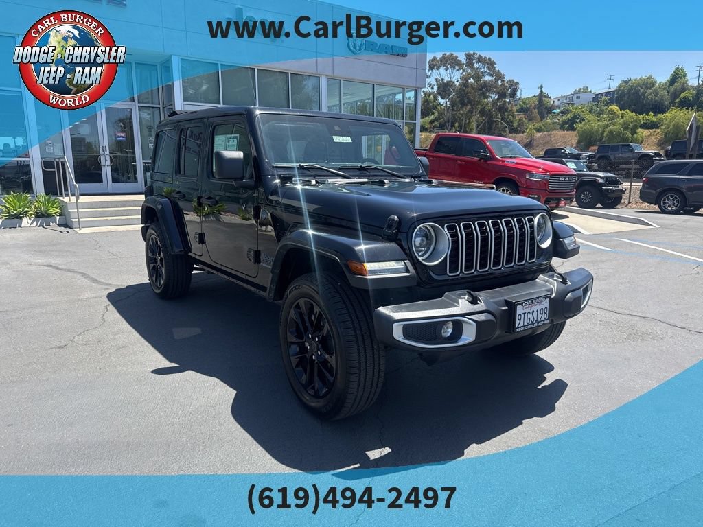 Certified 2025 Jeep Wrangler Unlimited Sahara w/ Safety Group AWD/4WD video 1