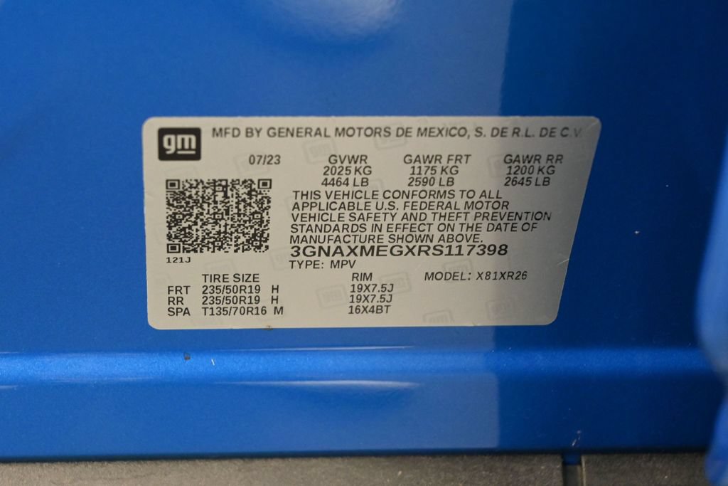Used 2024 Chevrolet Equinox RS w/ RS Leather Package FWD image 18