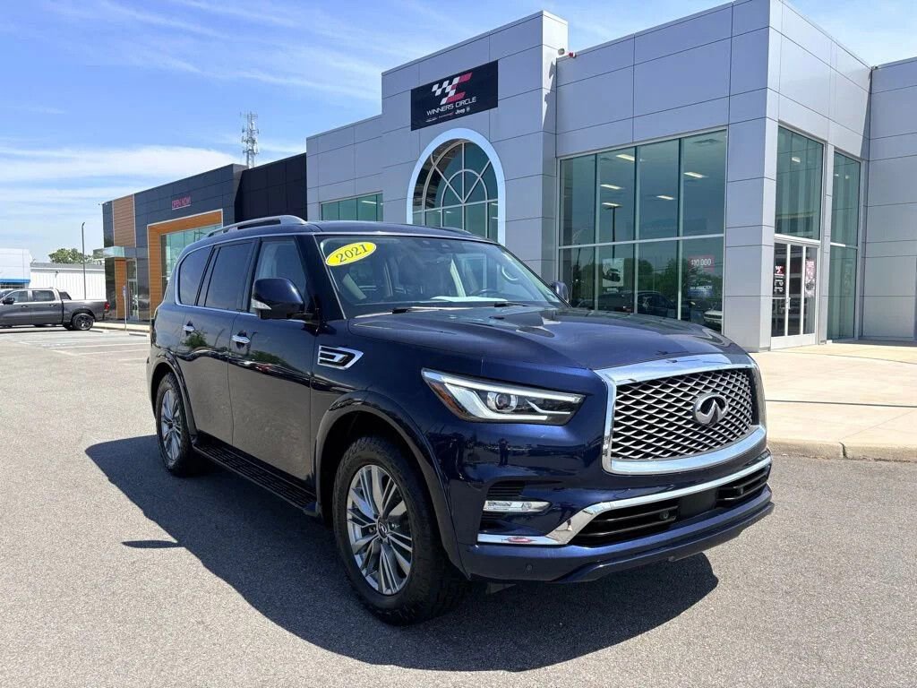 Used 2021 INFINITI QX80 Luxe RWD image 1