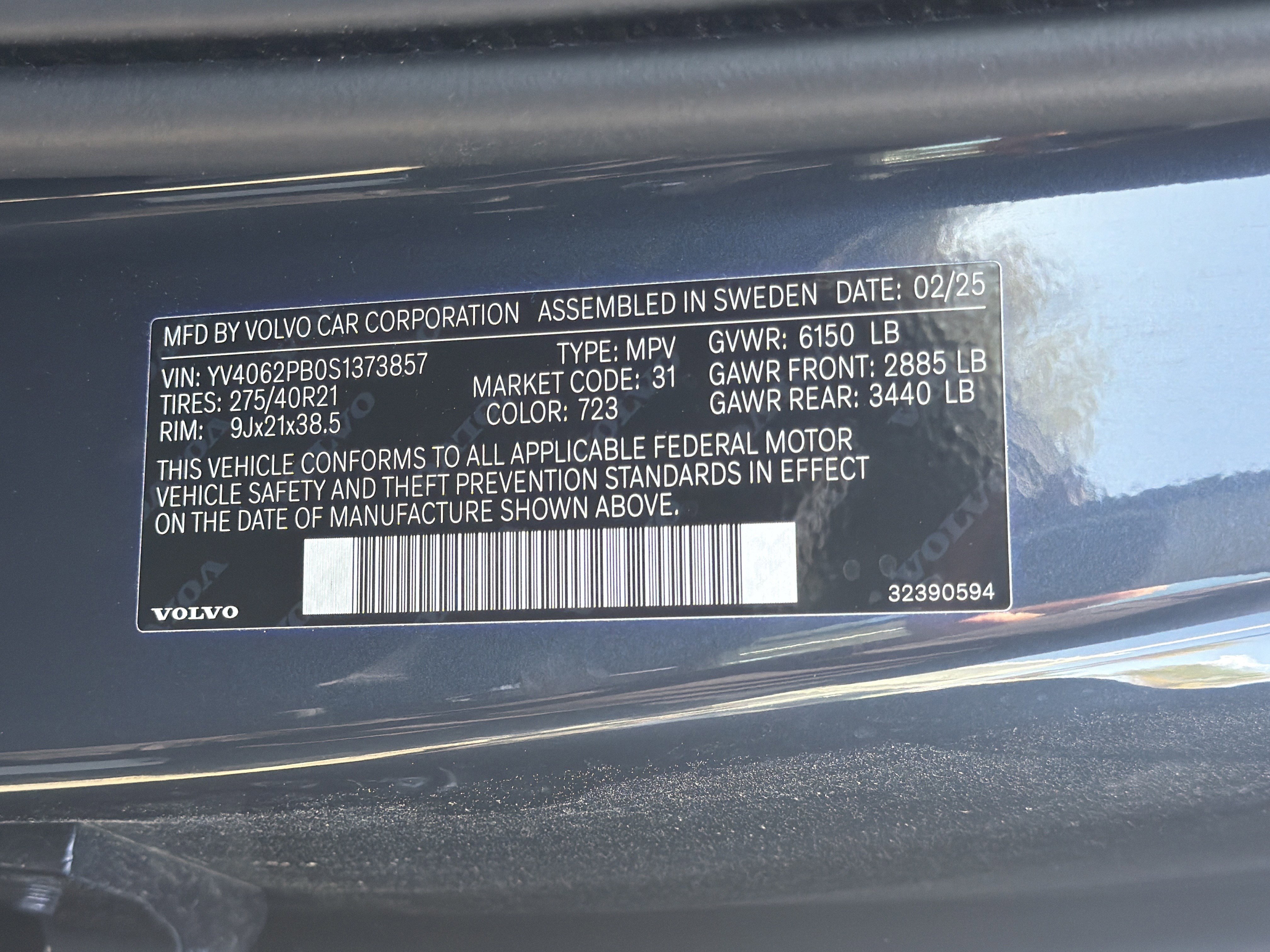 Used 2025 Volvo XC90 B6 Plus image 37