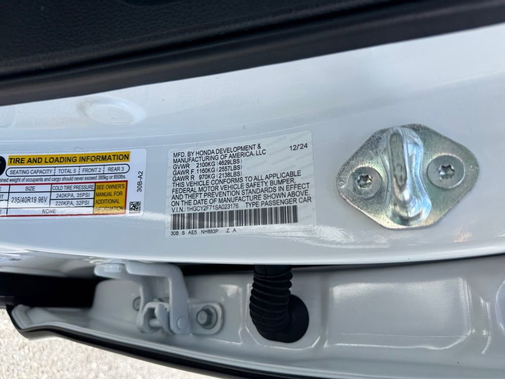 Used 2025 Honda Accord Sport image 32