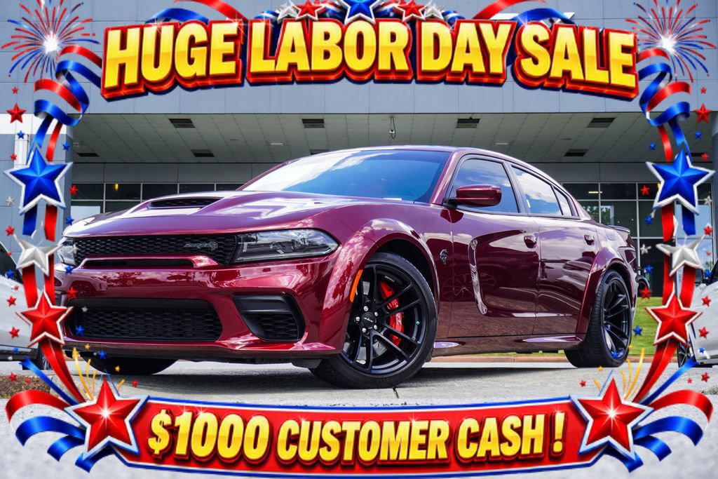 Used 2022 Dodge Charger SRT Hellcat w/ Carbon/Suede Interior Package RWD video 1
