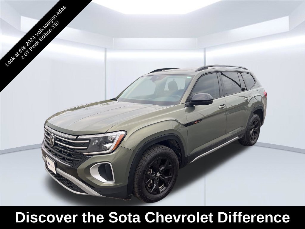 Used 2024 Volkswagen Atlas Peak Edition SE AWD/4WD 360° Tour