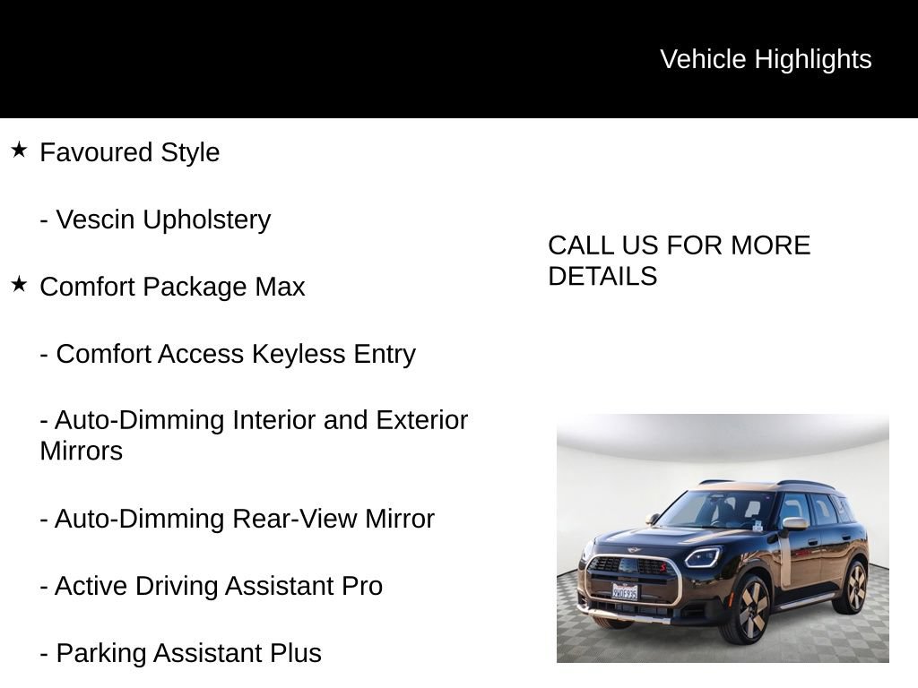 Used 2026 MINI Cooper Countryman S w/ Comfort Package Max AWD/4WD image 19