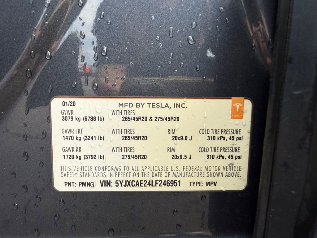 Used 2020 Tesla Model X Long Range image 33