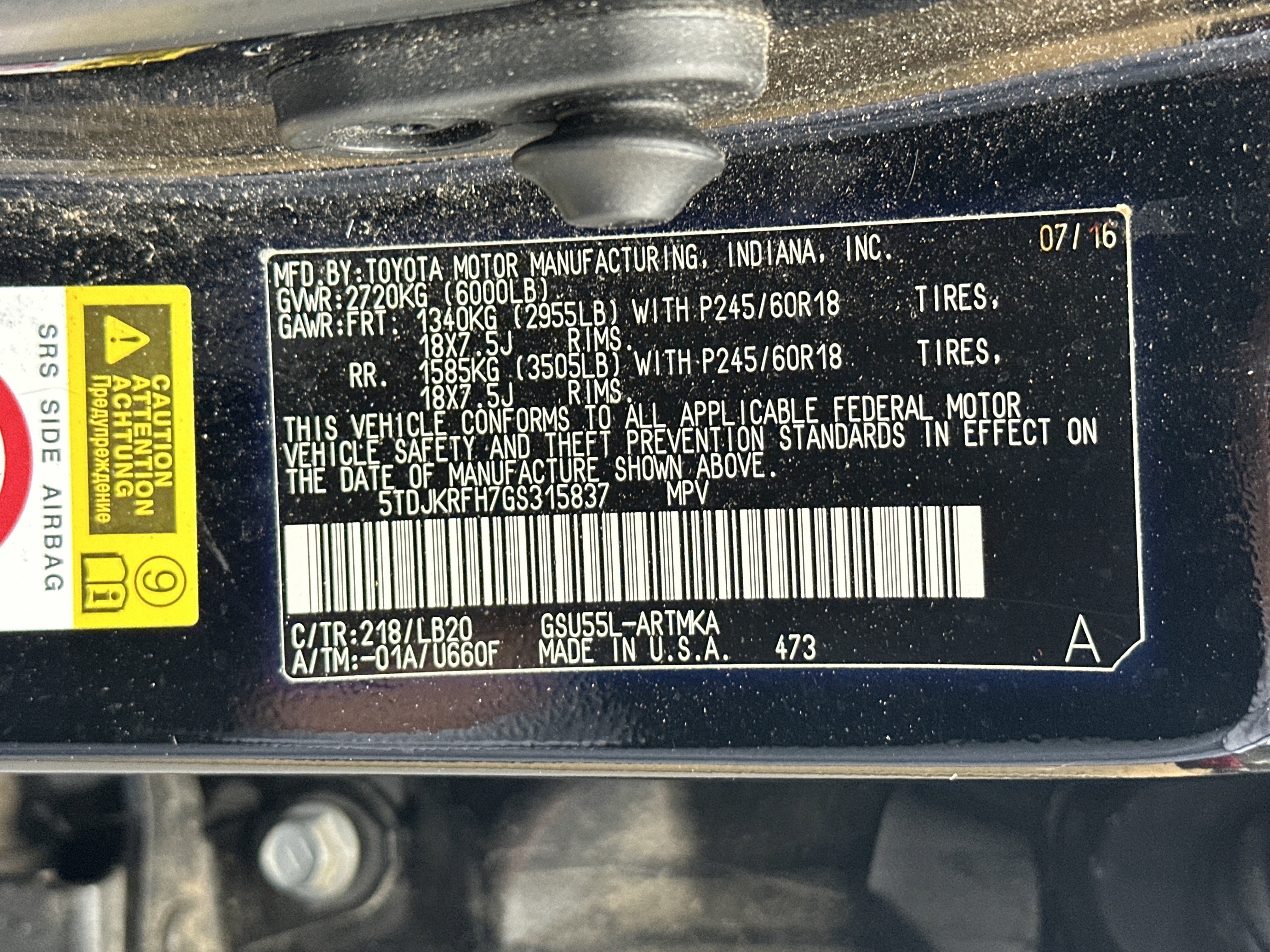 Used 2016 Toyota Highlander XLE image 31