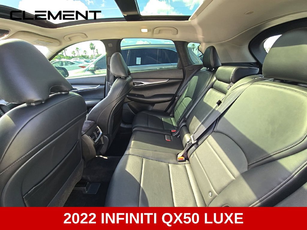 Used 2022 INFINITI QX50 Luxe FWD image 8