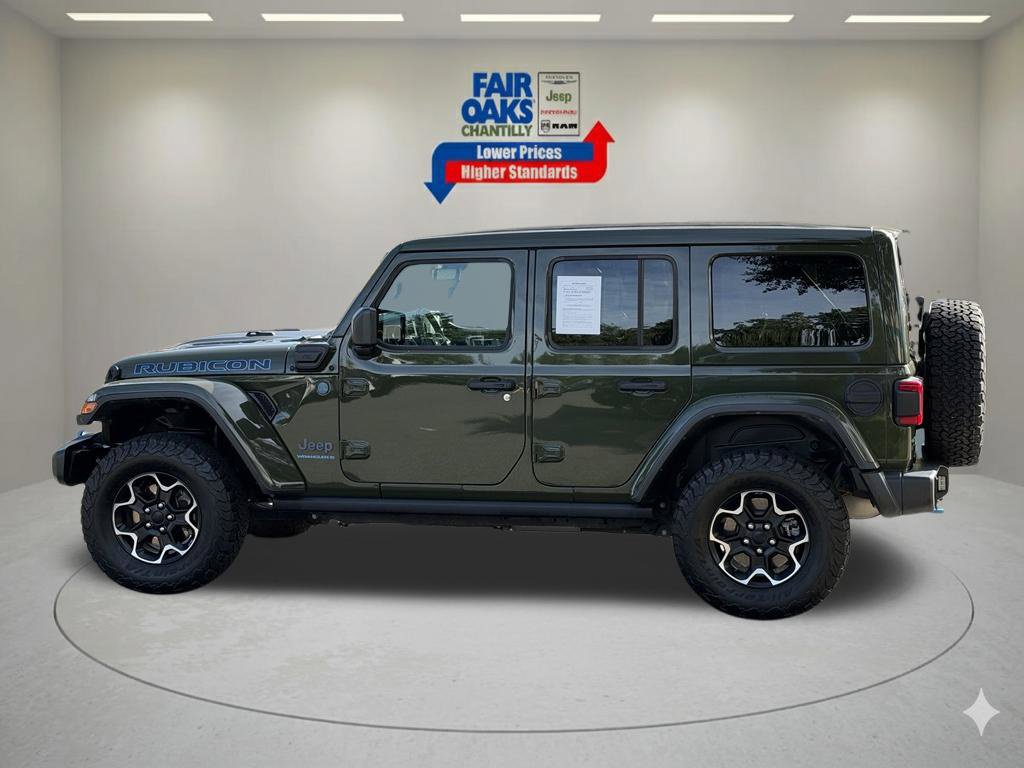 Used 2023 Jeep Wrangler Unlimited Rubicon 4xe w/ Cold Weather Group AWD/4WD image 11