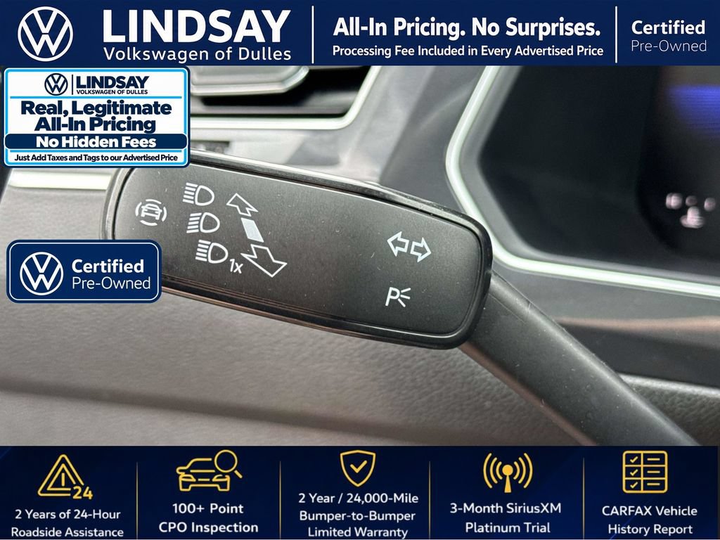 Certified 2023 Volkswagen Tiguan SE w/ Panoramic Sunroof Package AWD/4WD image 20