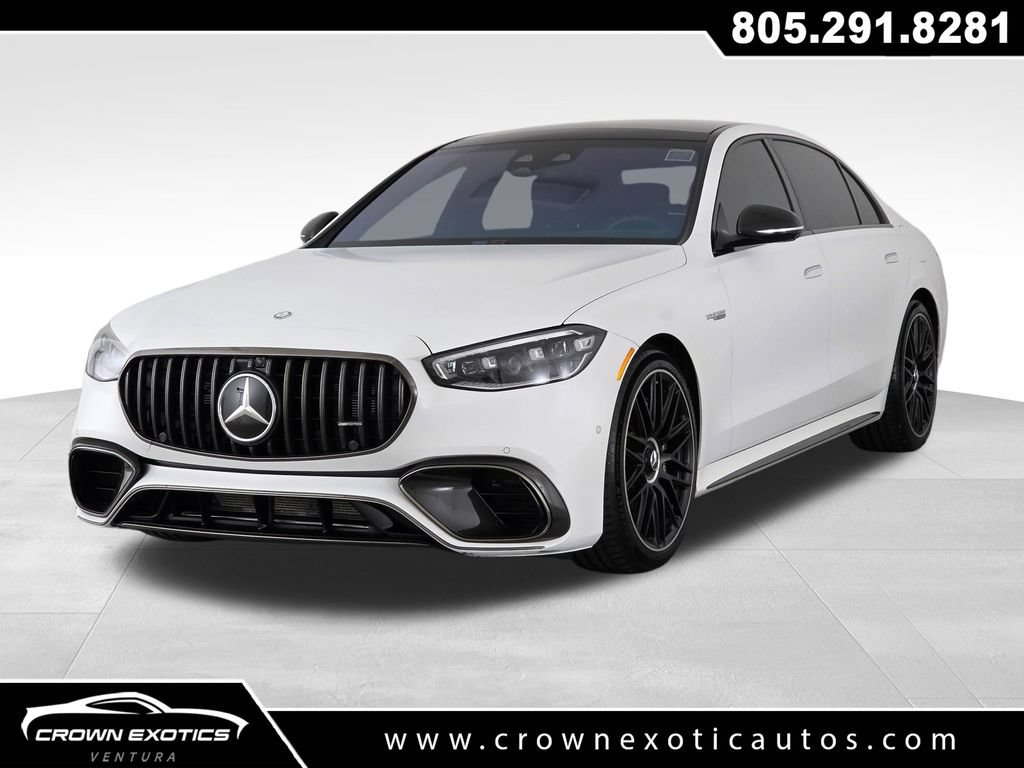 Used 2024 Mercedes-Benz S 63 AMG S w/ Carbon Fiber Exterior Package image 3