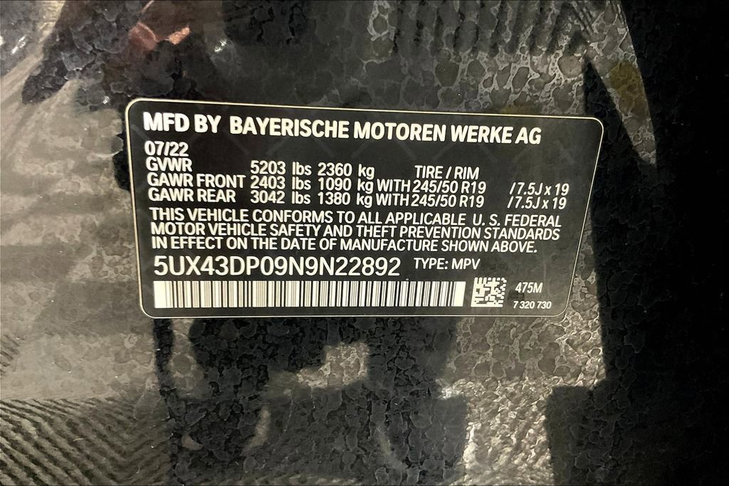 Used 2022 BMW X3 sDrive30i image 43