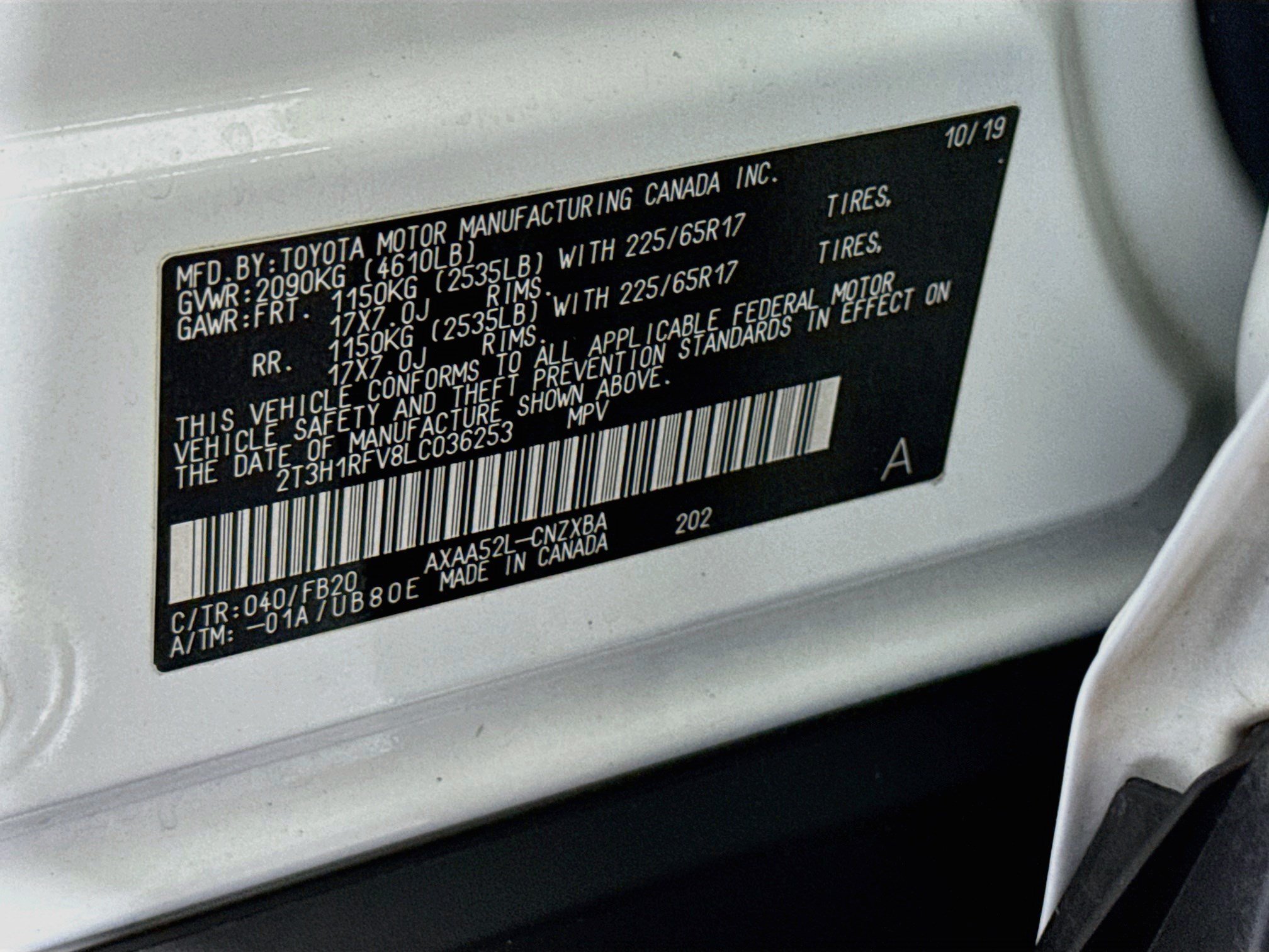 Used 2020 Toyota RAV4 LE FWD image 39