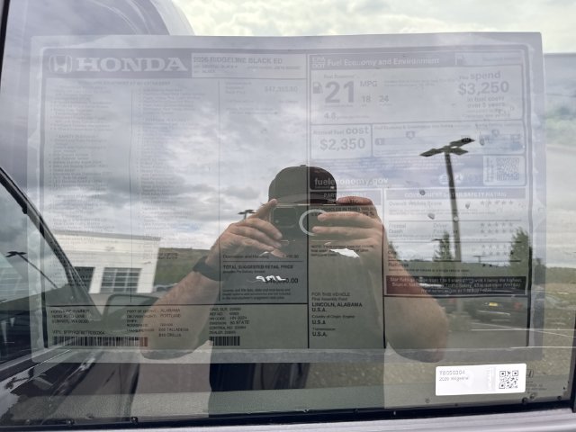 New 2026 Honda Ridgeline Black Edition image 34