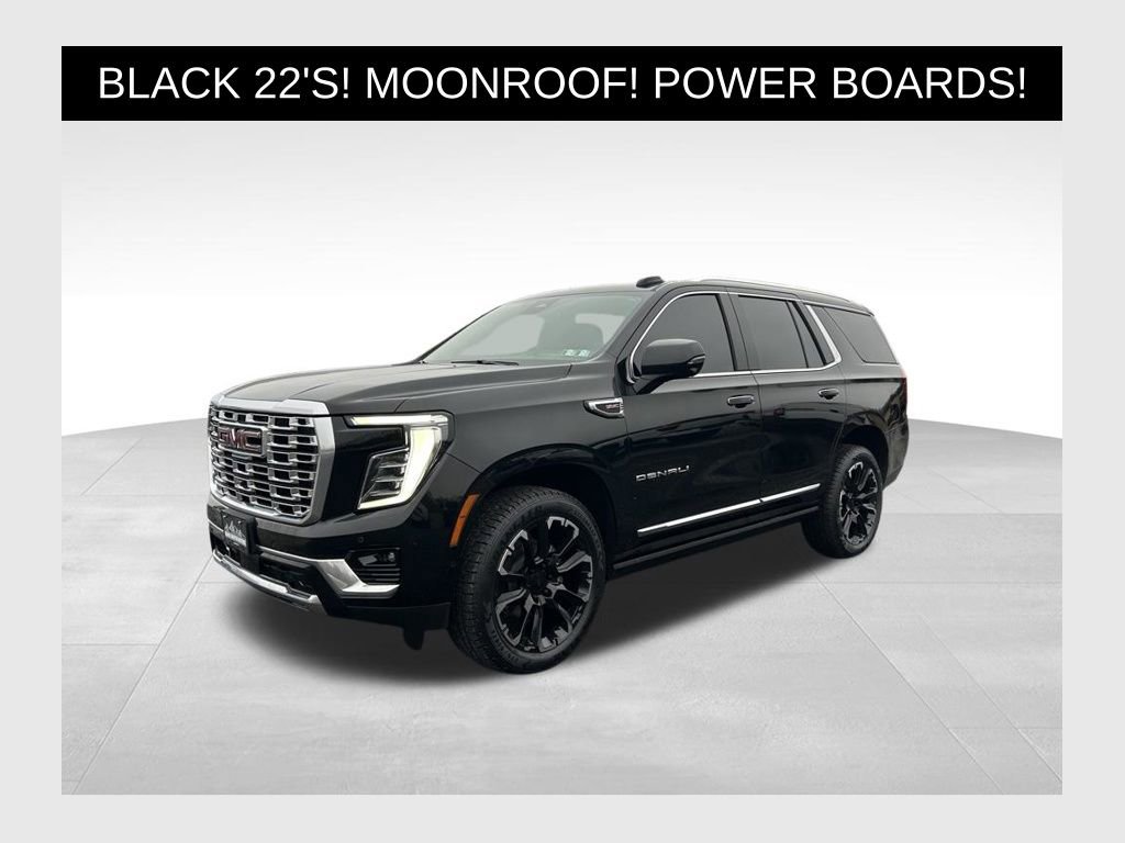 Used 2025 GMC Yukon Denali w/ Sun & Power Step Package