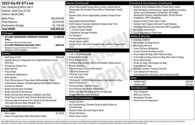 Used 2023 Kia K5 GT-Line image 4