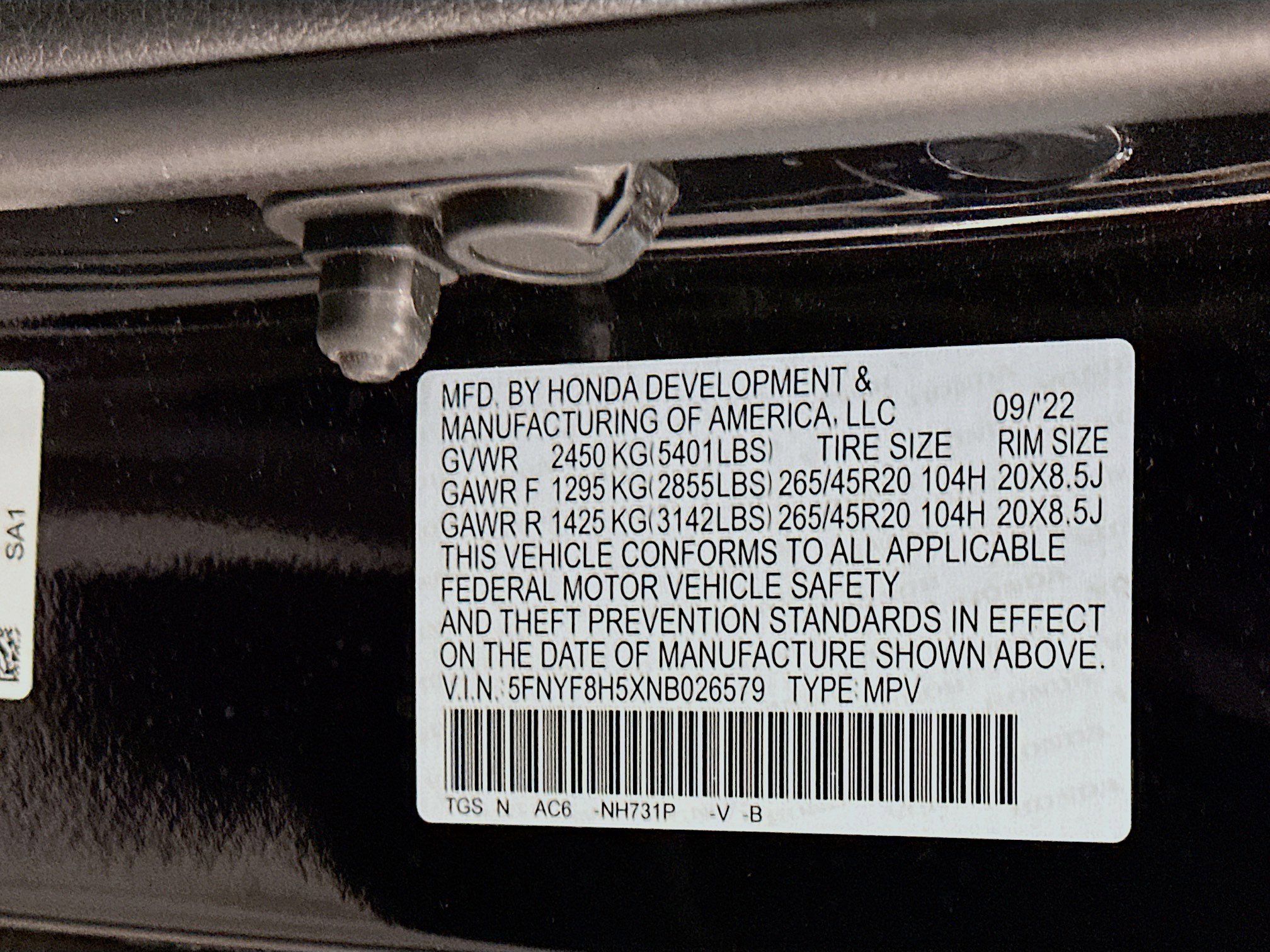 Used 2022 Honda Passport EX-L image 12