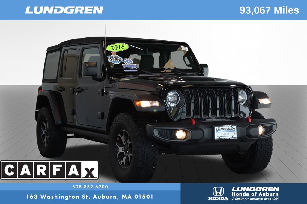 Used 2018 Jeep Wrangler Unlimited Rubicon image 1
