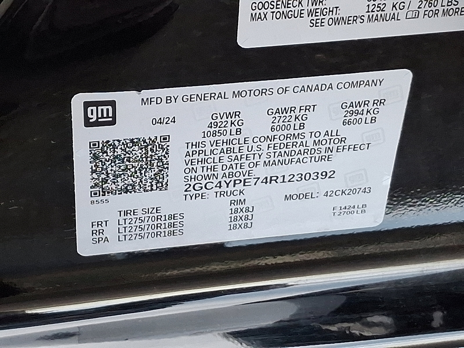 Certified 2024 Chevrolet Silverado 2500 LTZ w/ LTZ Convenience Package image 28