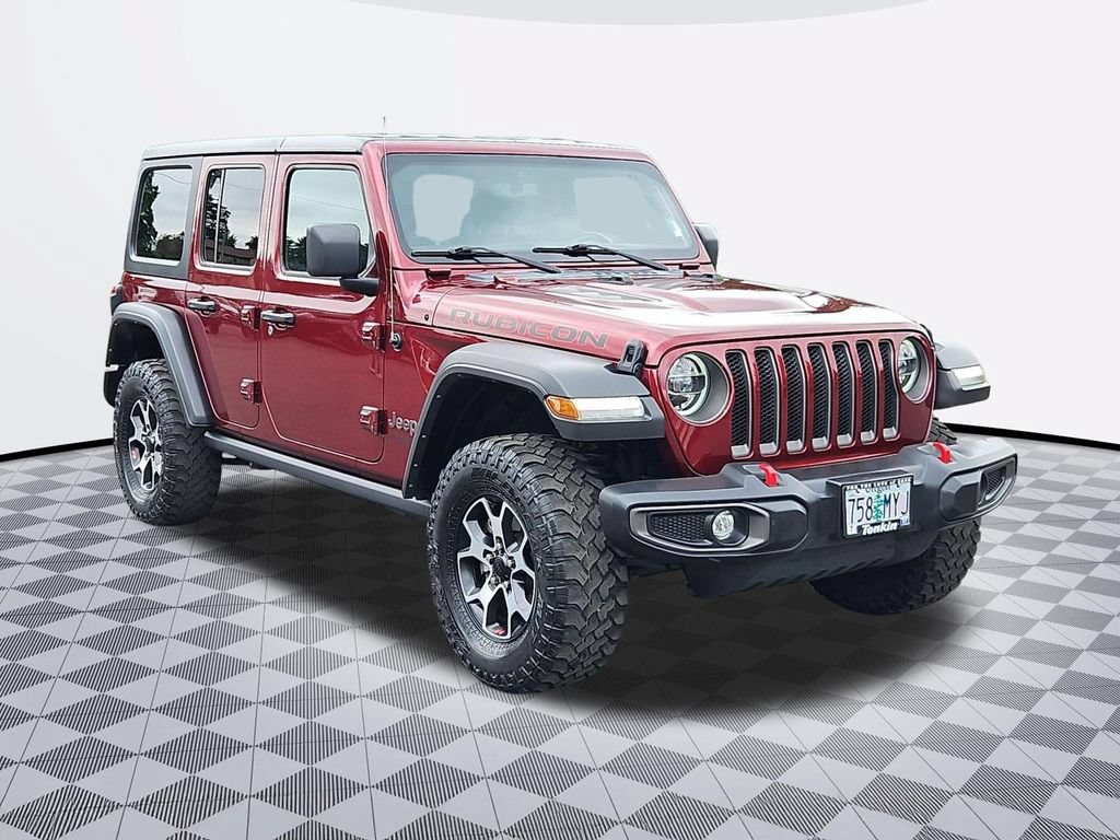 Used 2021 Jeep Wrangler Unlimited Rubicon AWD/4WD image 8