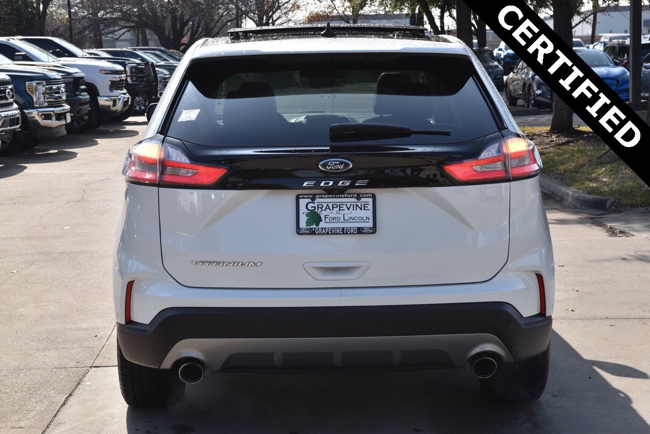 Certified 2021 Ford Edge Titanium w/ Equipment Group 301A image 9