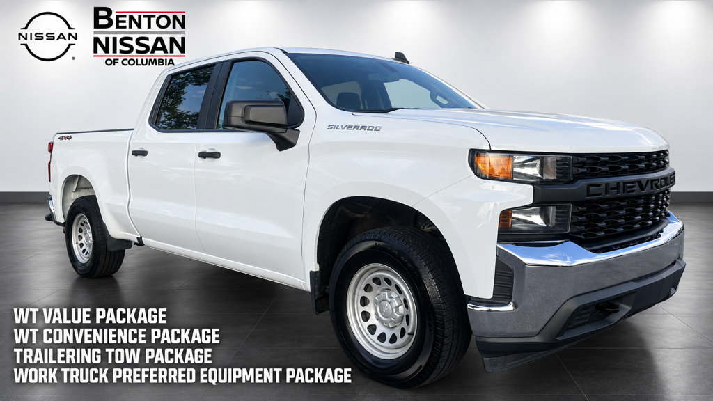 Used 2021 Chevrolet Silverado 1500 W/T w/ WT Value Package AWD/4WD 360° Tour