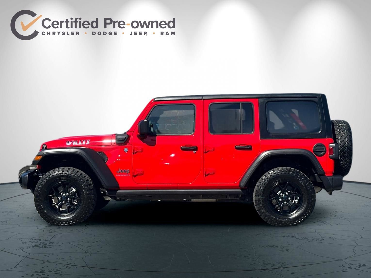 Certified 2025 Jeep Wrangler Unlimited Sport S 4xe image 7