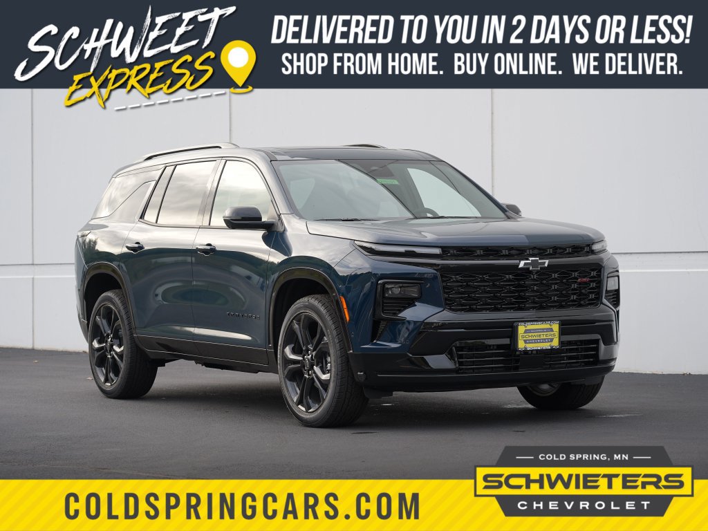 New 2027 Chevrolet Traverse RS w/ LPO, Floor Liner Package AWD/4WD image 1