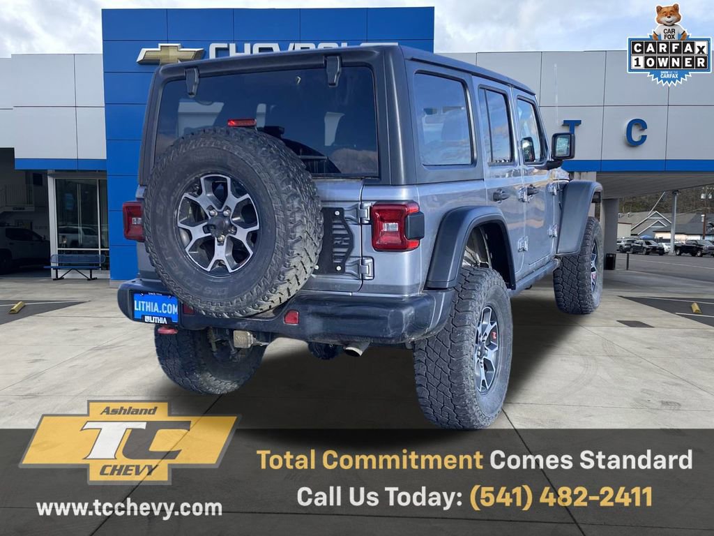 Used 2018 Jeep Wrangler Unlimited Rubicon w/ Steel Bumper Group image 4