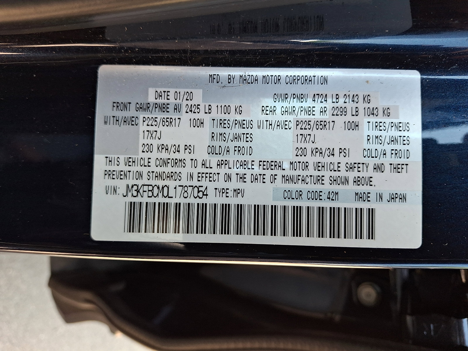 Used 2020 MAZDA CX-5 Touring AWD/4WD image 27
