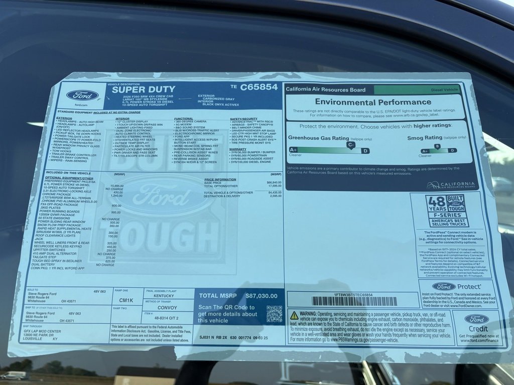 New 2026 Ford F350 Lariat image 2