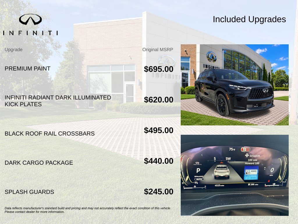 Used 2026 INFINITI QX60 Sport w/ Dark Cargo Package AWD/4WD image 6