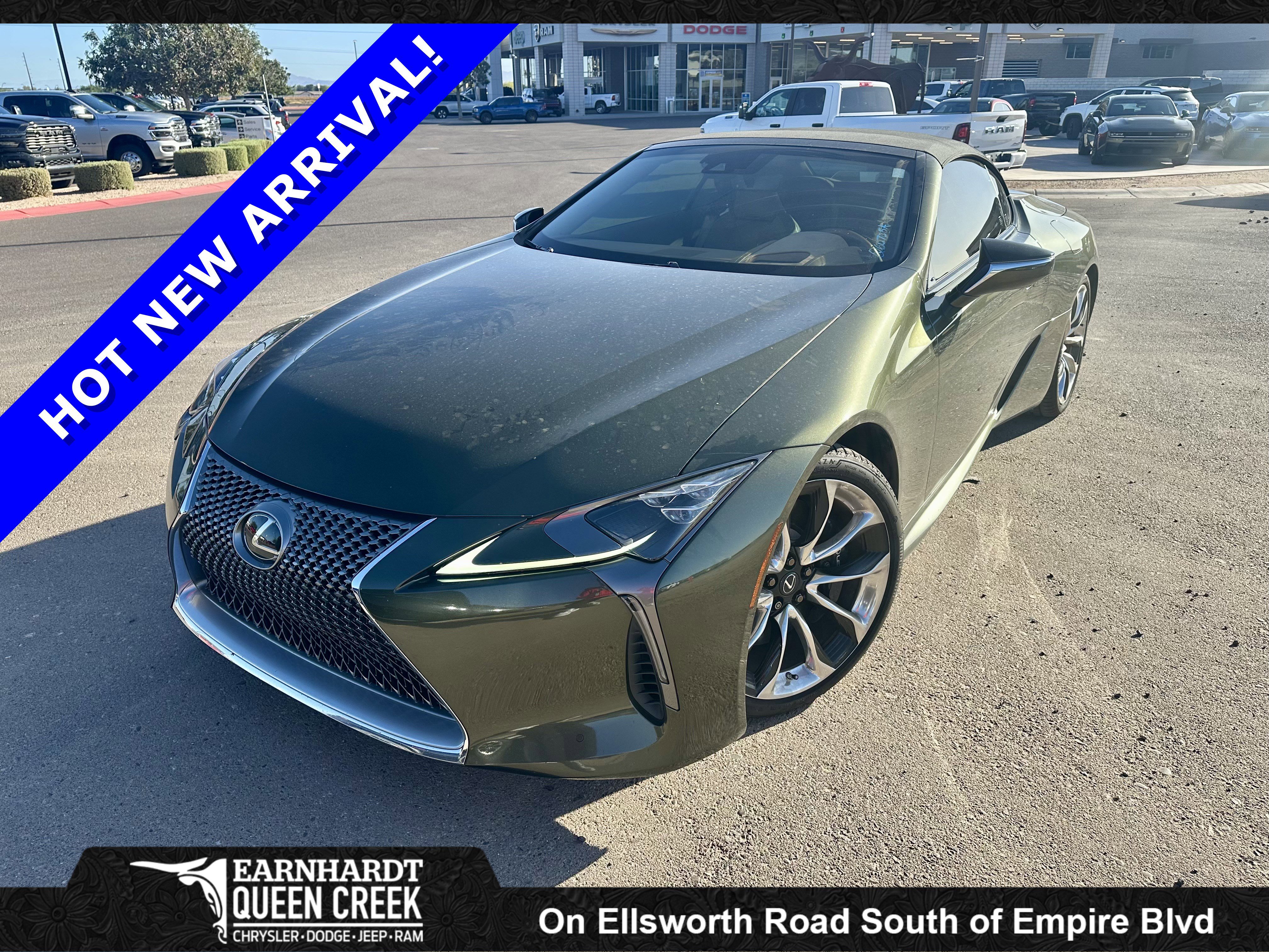 Used 2021 Lexus LC 500 Convertible w/ Touring Package