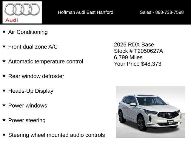 Used 2026 Acura RDX w/ Advance Package AWD/4WD image 12