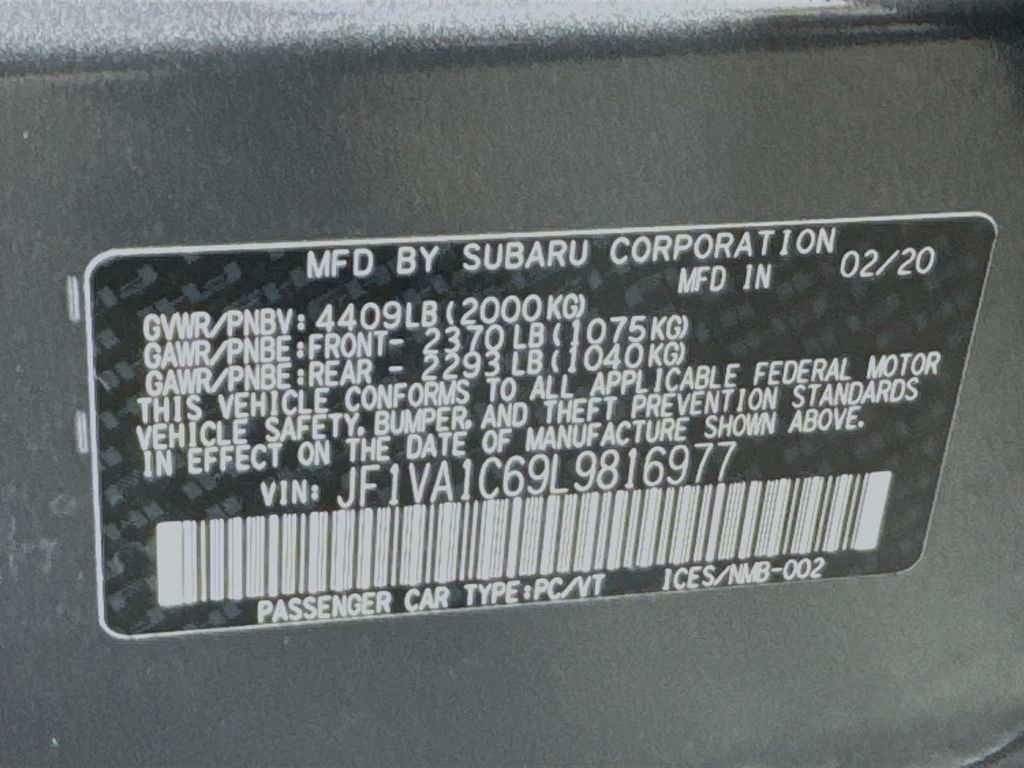 Used 2020 Subaru WRX Premium w/ Popular Package #3 (IZT) image 40