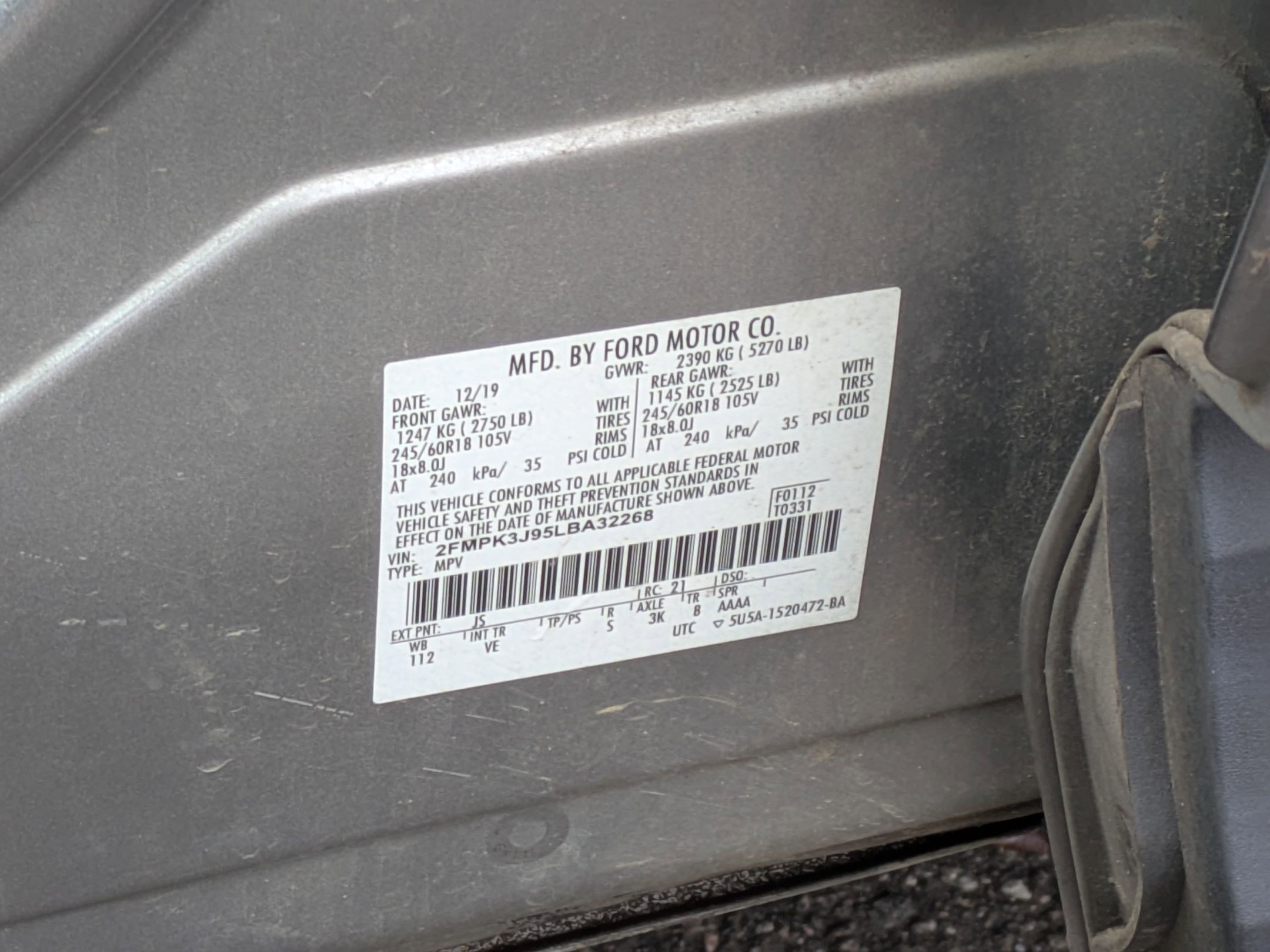 Used 2020 Ford Edge SEL w/ Convenience Package image 28