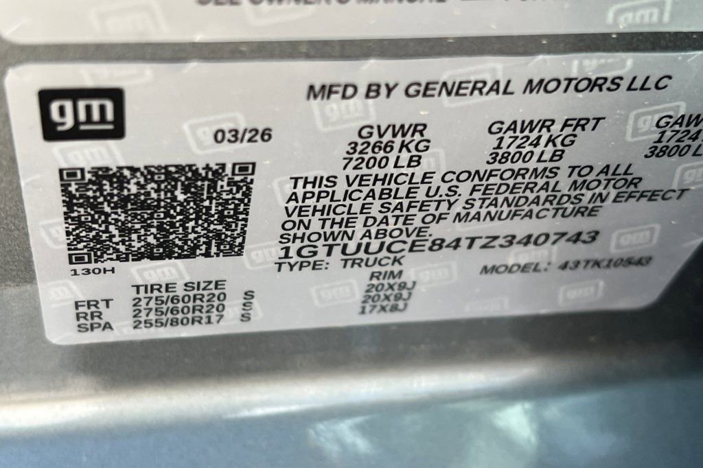 New 2026 GMC Sierra 1500 Elevation w/ Elevation Premium Package AWD/4WD image 22