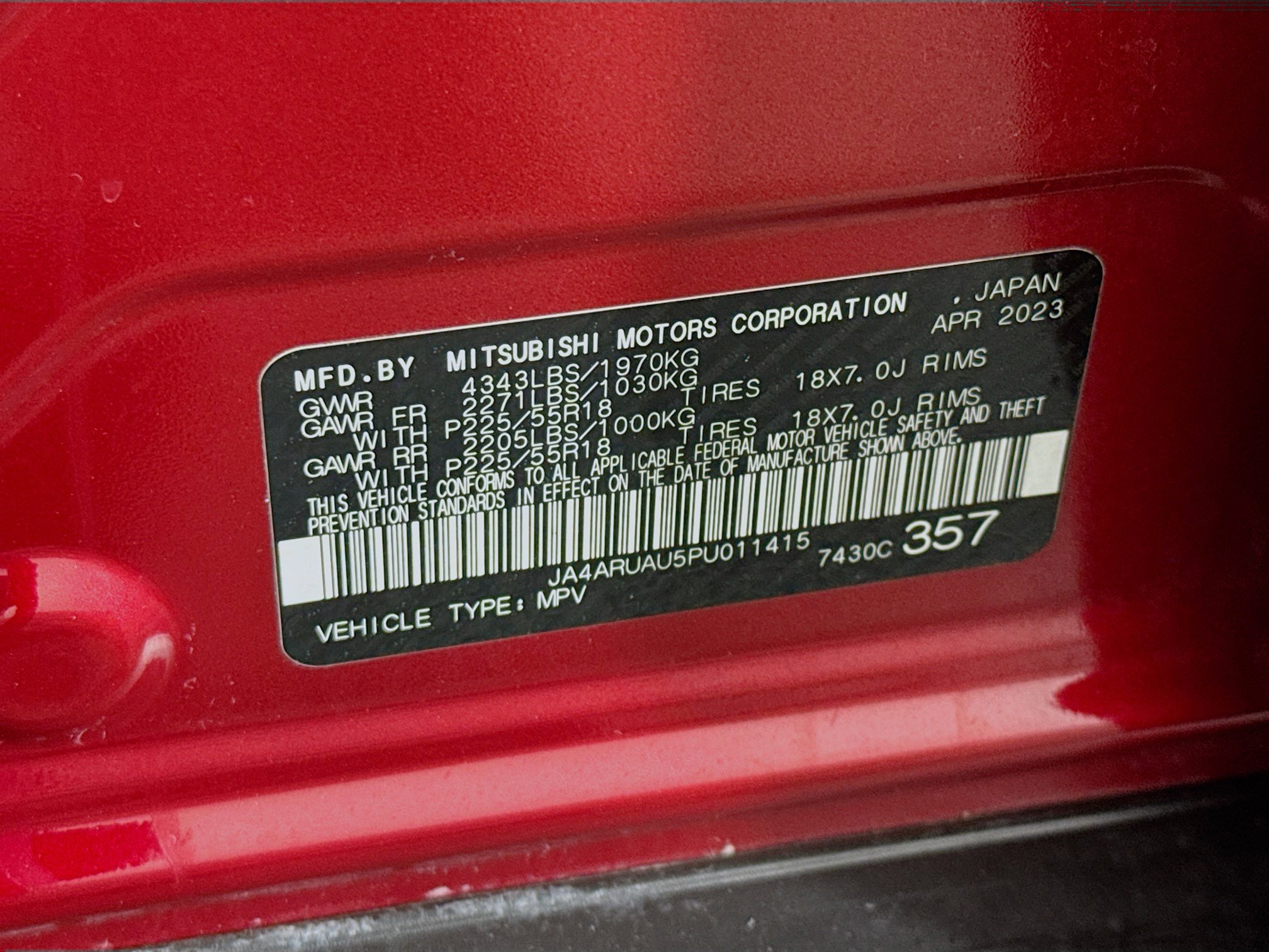 Used 2023 Mitsubishi Outlander Sport LE image 38