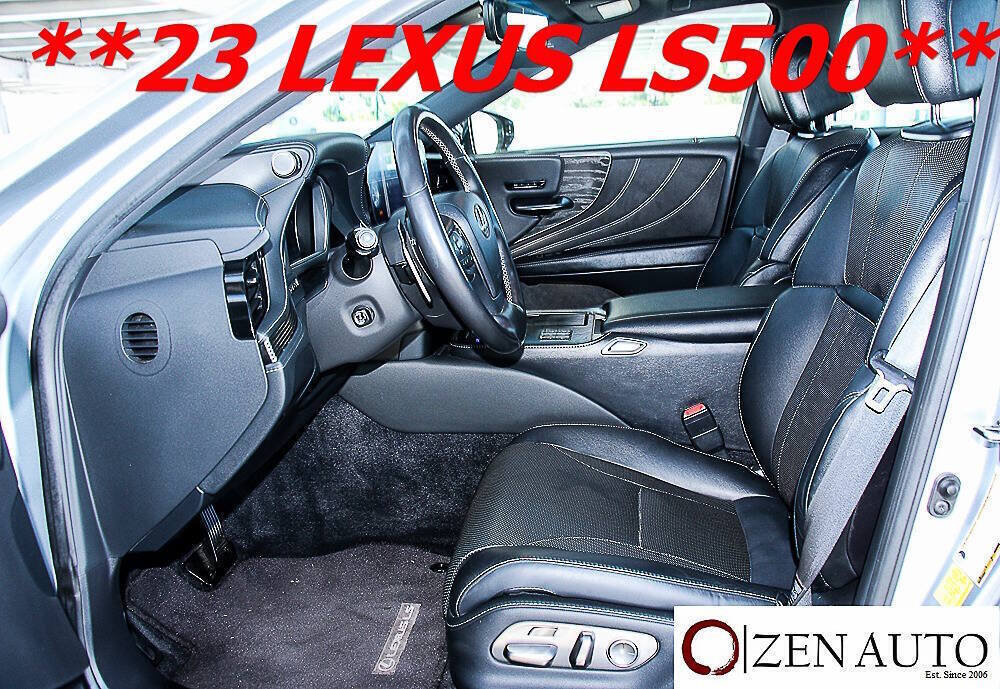Used 2023 Lexus LS 500 w/ Accessory Package (Z1) RWD image 27