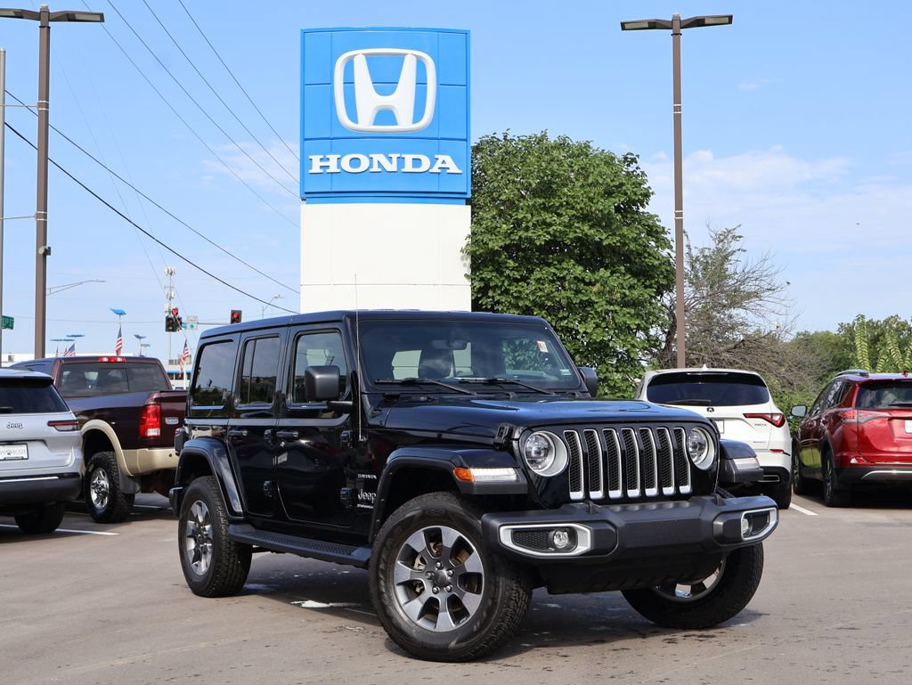 Used 2023 Jeep Wrangler Unlimited Sahara w/ LED Lighting Group