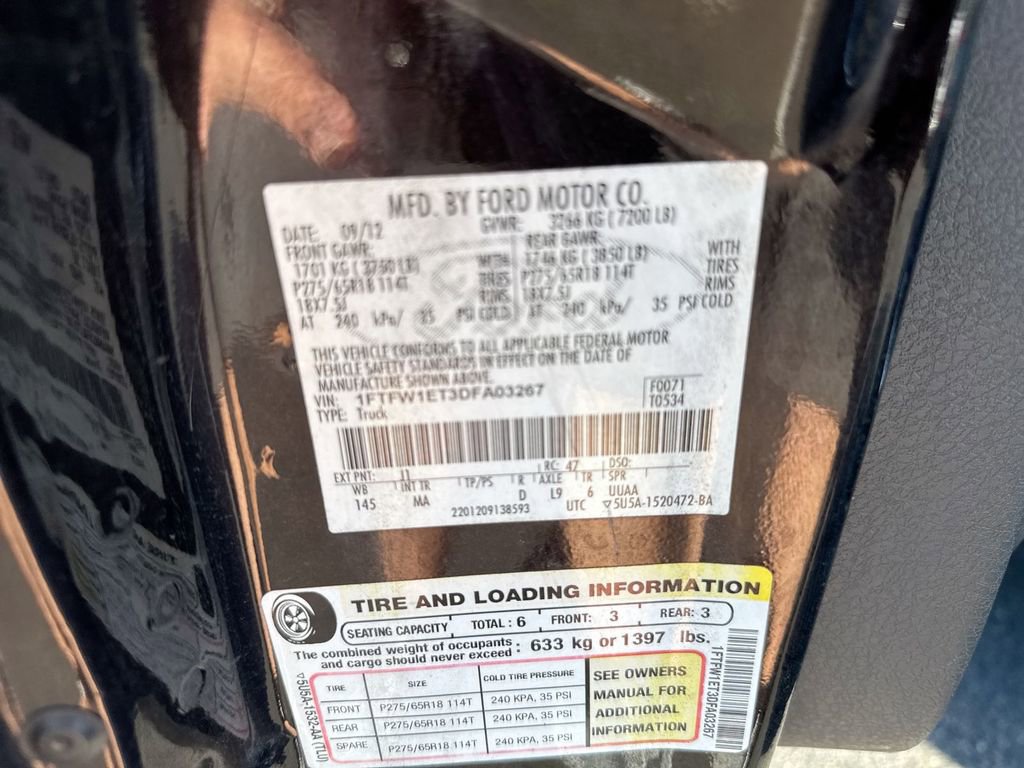 Used 2013 Ford F150 XLT w/ Luxury Equipment Group image 26