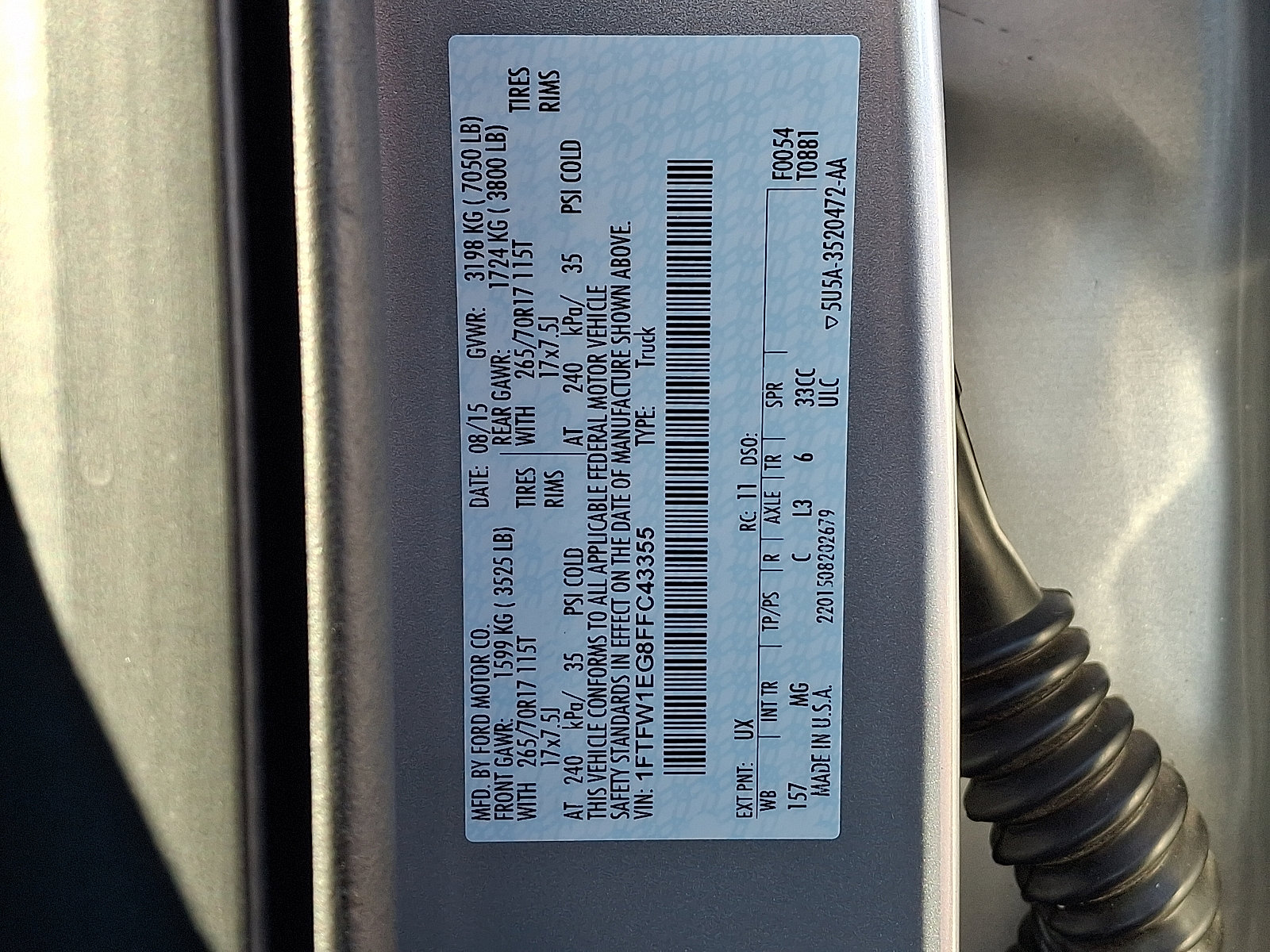 Used 2015 Ford F150 XLT w/ Equipment Group 301A Mid image 25