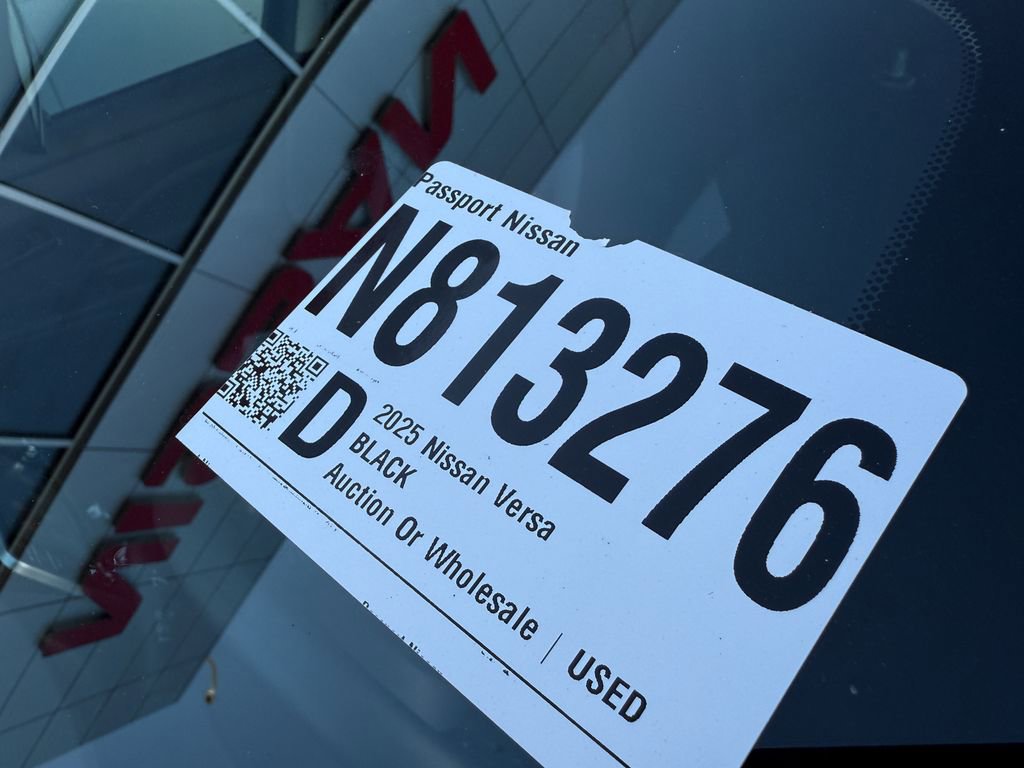 Certified 2025 Nissan Versa S w/ Trunk Package image 37