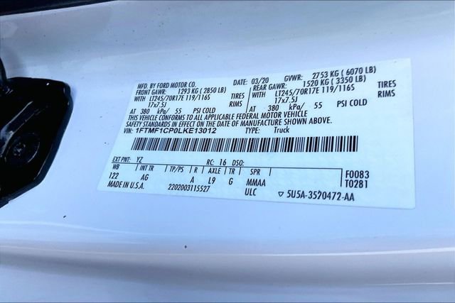 Used 2020 Ford F150 XL w/ Trailer Tow Package image 28