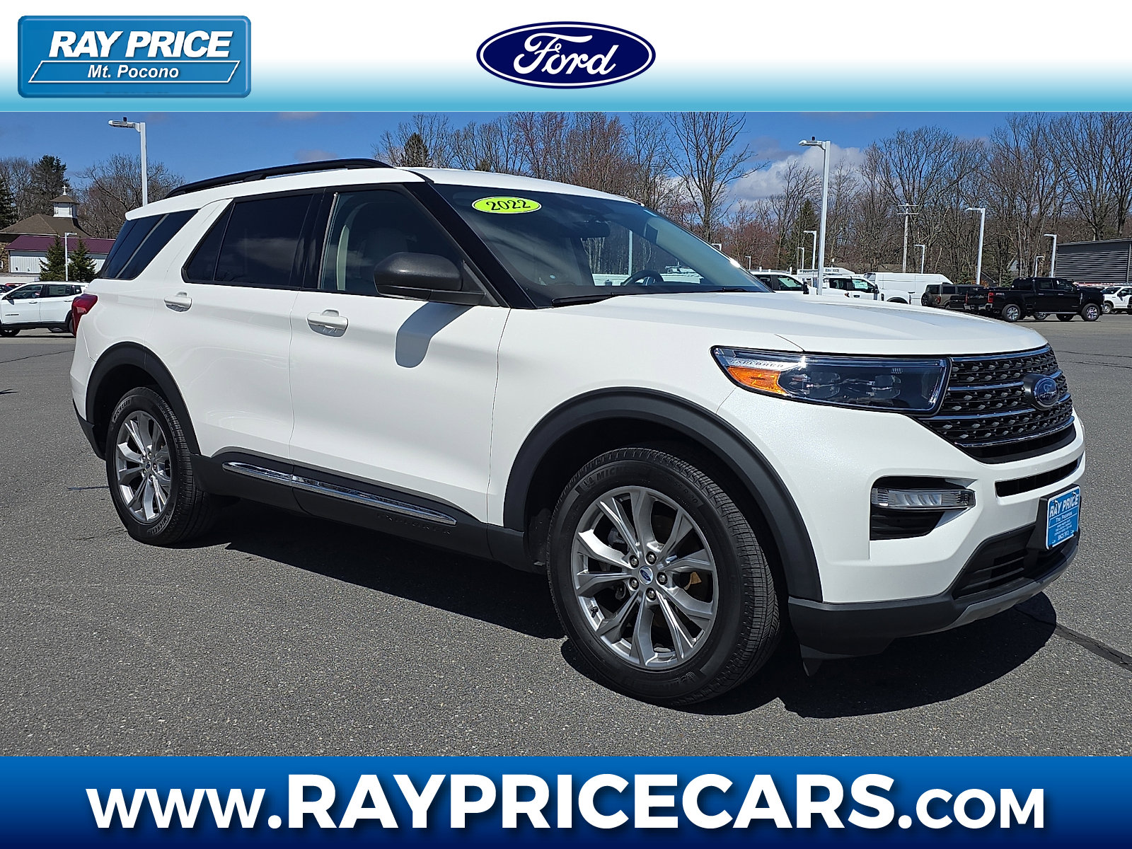 Certified 2022 Ford Explorer XLT w/ Equipment Group 202A AWD/4WD image 1